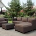 Комплект мебели AFINA плетеной из иск. ротанга YR821A Brown/Beige купить в Наволоках
