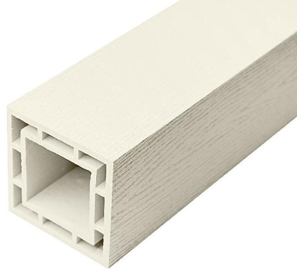 Столб FAYNAG ДПК WOOD слоновая кость купить в Наволоках