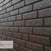 Фасадная панель Ю-Пласт Стоун Хаус Кирпич Коричневый купить в Наволоках