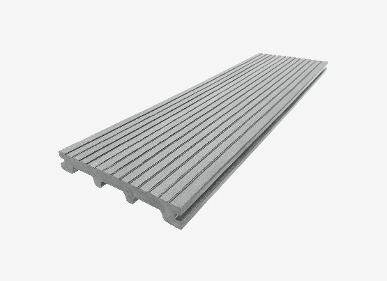 Террасная доска из ДПК RusDecking Unodeck Titanio - Серый купить в Наволоках
