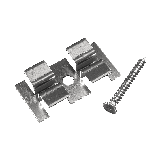 Клипса с саморезом, Grinder шовный монтаж 5 mm купить в Наволоках