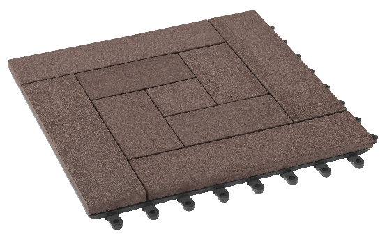 Модульный паркет ДПК GRINDERDECO Люкс 10 Шоколад купить в Наволоках