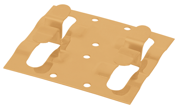 Кляймер рядный Grinder для монтажа наличника бежевый купить в Наволоках