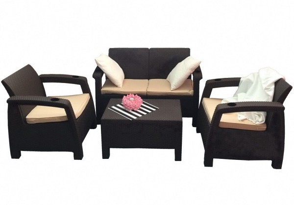 Комплект Yalta Terrace Set венге купить в Наволоках