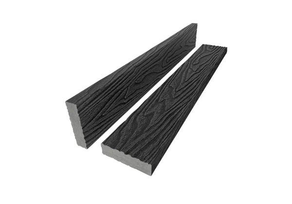 Брус лавочный 3D-тиснение 20х80 Графит купить в Наволоках