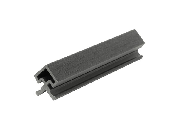 Угол внешний для фасадной панели co-extrusion, grey dark купить в Наволоках