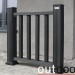 Ограждение из ДПК Outdoor Классик 3D STORM чёрный купить в Наволоках