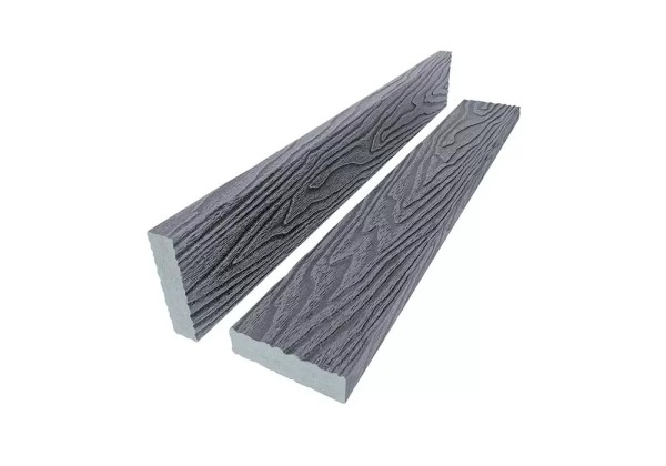 Брус лавочный 3D-тиснение 20х80 Серый купить в Наволоках