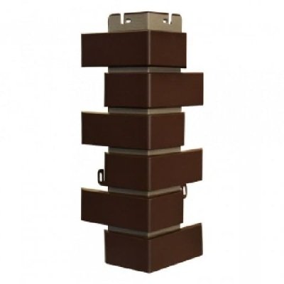 Наружный угол Клинкерный Кирпич коричневый купить в Наволоках