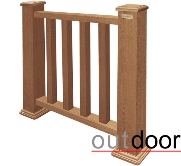 Ограждение из ДПК Outdoor Классик 3D STORM дуб купить в Наволоках