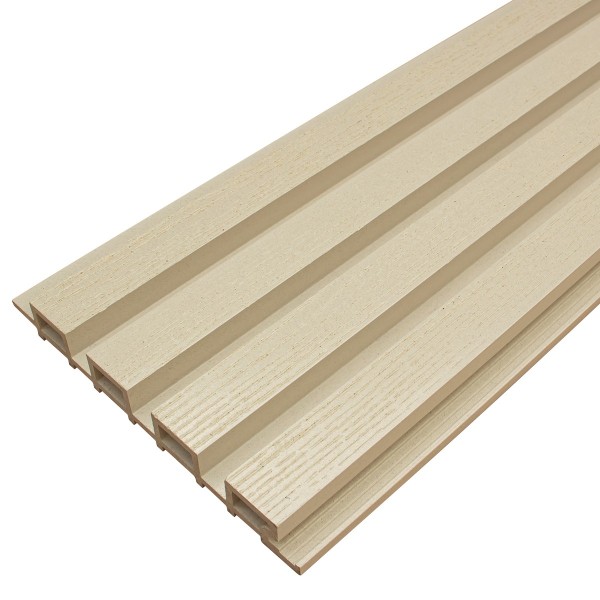 Фасадная доска из ДПК Faynag Wood Рейка Слоновая кость купить в Наволоках