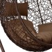 Кресло Подвесное из искусственного ротанга AFM-168A-L Brown купить в Наволоках
