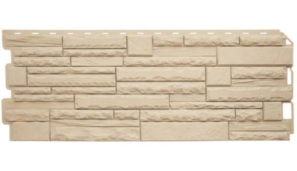 Фасадная панель Альта-Профиль Скалистый камень ЭКО Песчаный купить в Наволоках