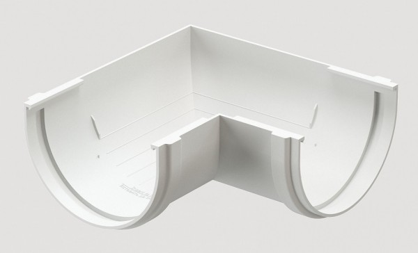 Угловой элемент 90˚ПВХ Docke STANDART пломбир купить в Наволоках