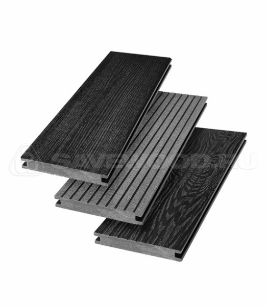 Террасная доска SW Fraxinus (R) полнотелая «SaveWood» Черный купить в Наволоках