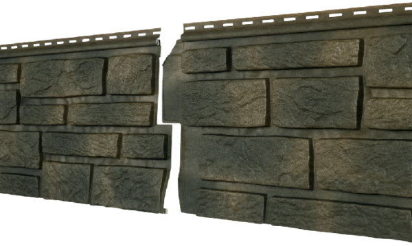 Фасадная панель Ю-пласт Стоун Хаус S-Lock Таганай таёжный купить в Наволоках