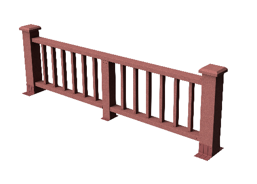 Ограждения декоративное ДПК GRINDERDECO Троя мербау купить в Наволоках