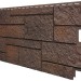 Фасадная панель VOX Sandstone (Сандстоун) темно коричневый купить в Наволоках