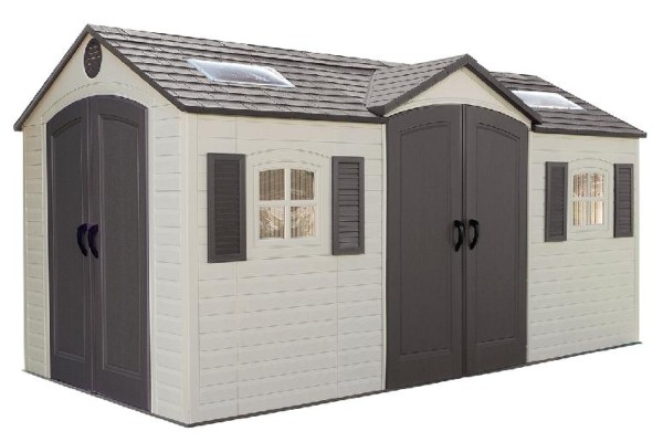 Сарай пластиковый LifeTime 15x8 DD купить в Наволоках
