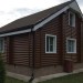 Сайдинг "blockhouse" под бревно, Акриловый Премиум ВН-01, орех тёмный купить в Наволоках