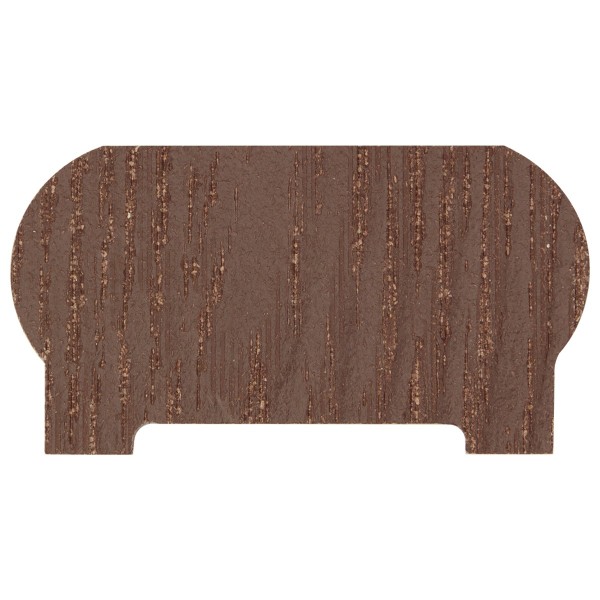 Заглушка торцевая для перил из ДПК Faynag Шоколад купить в Наволоках