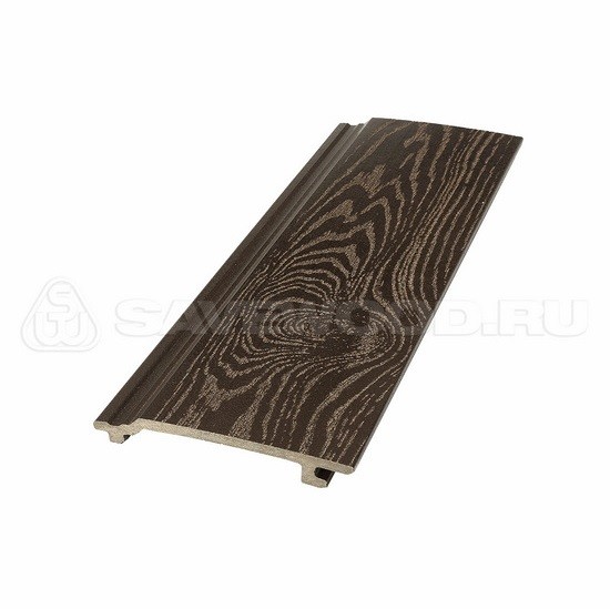 Сайдинг из дпк savewood sw-sorbus тангенциальный распил темно-коричневый купить в Наволоках