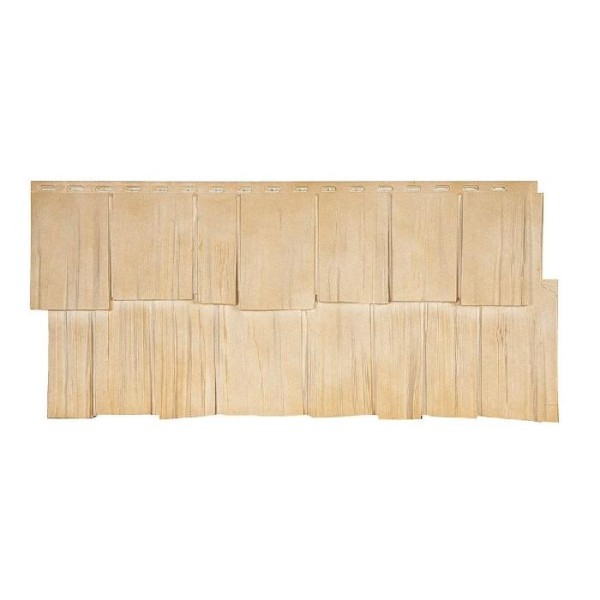 Фасадная панель T-Сайдинг- Щепа Дуб ЭКО-2 Кедр купить в Наволоках