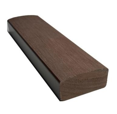 Лавочный брус Ecodecking Некст полнотелый брашированный 70х35 шоколад купить в Наволоках