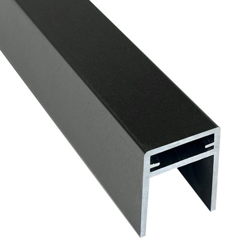 П-профиль Алюминиевый EasyDecking 35x25 Черное дерево купить в Наволоках