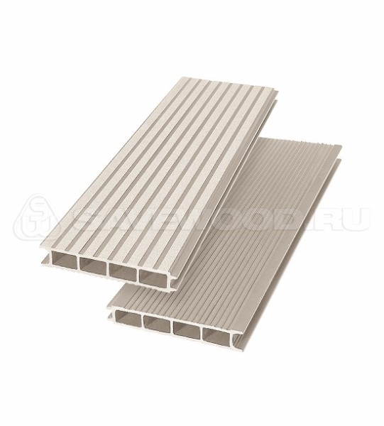 Террасная доска из ДПК SW Ulmus «SaveWood» бежевый купить в Наволоках