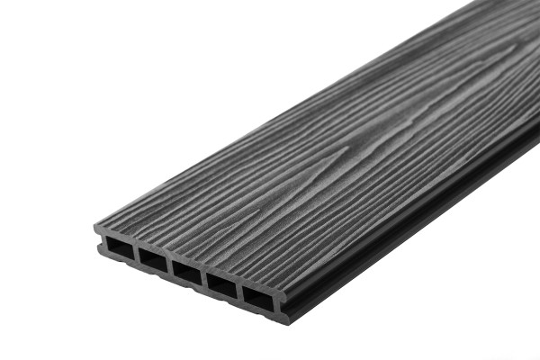 Террасная доска из ДПК RusDecking Unodeck Mogano - Графит купить в Наволоках