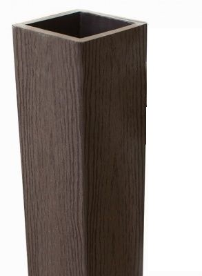 Столб опорный Woodvex Co-Extrusion Венге купить в Наволоках