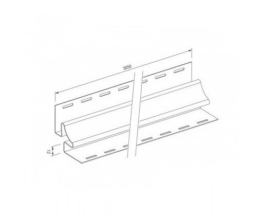 Внутренний угол для винилового сайдинга VOX STANDART купить в Наволоках