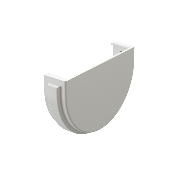 Заглушка желоба Docke Premium ПВХ - Пломбир купить в Наволоках