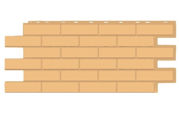 Фасадная панель T-Siding Кирпич Модерн Эко Крем купить в Наволоках