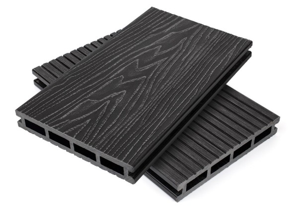 Террасная доская ДПК NanoWood Nature 3D пустотелая Графит купить в Наволоках