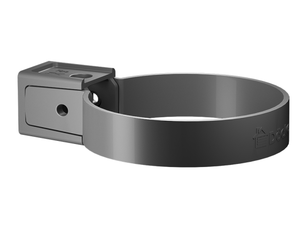 Хомут универсальный для водосточной трубы Docke Premium Графит купить в Наволоках