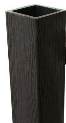Столб опорный Woodvex Co-Extrusion Графит купить в Наволоках