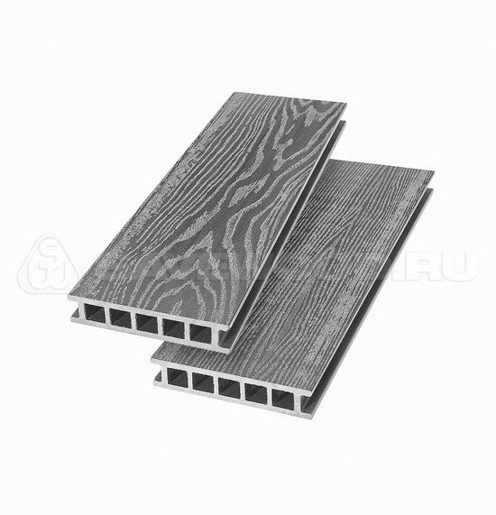 Террасная доска из ДПК SW-Fagus «SaveWood» пепельный купить в Наволоках