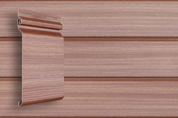 Сайдинг 3,0 Grand Line Natural-Брус Tundra рябина купить в Наволоках