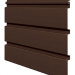 Софит ламинированный VOX UNICOLOR без перфорации, Коричневый купить в Наволоках