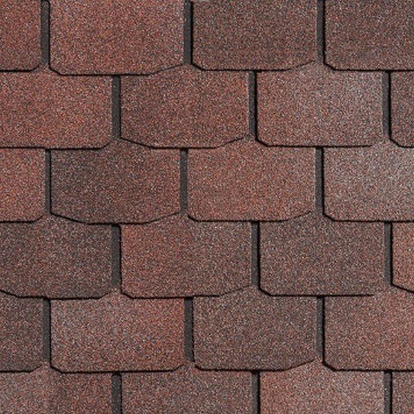 Гибкая черепица Shinglas, серия Классик, коллекция Модерн – Красный мрамор купить в Наволоках