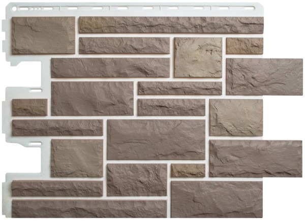 Фасадная панель Альта-Профиль Камень Пражский 03 купить в Наволоках