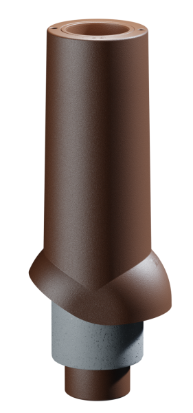 Труба Docke ИЗЛ-110/500 Тёмно-коричневый купить в Наволоках
