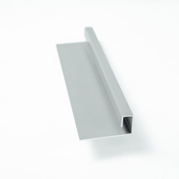 Профиль J завершающий алюминиевый (матовый) 3м купить в Наволоках